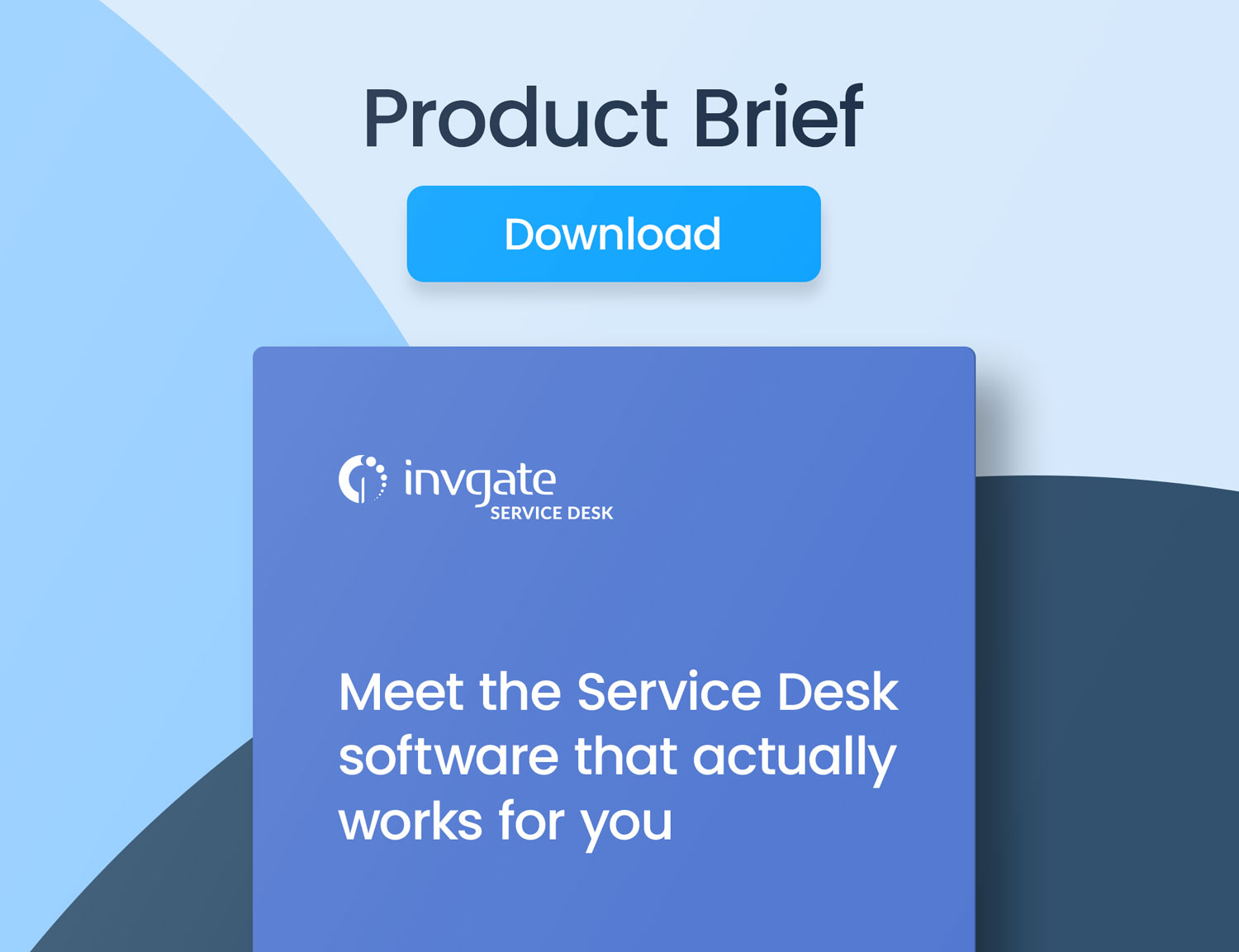 Cover of InvGate Service Desk product brief