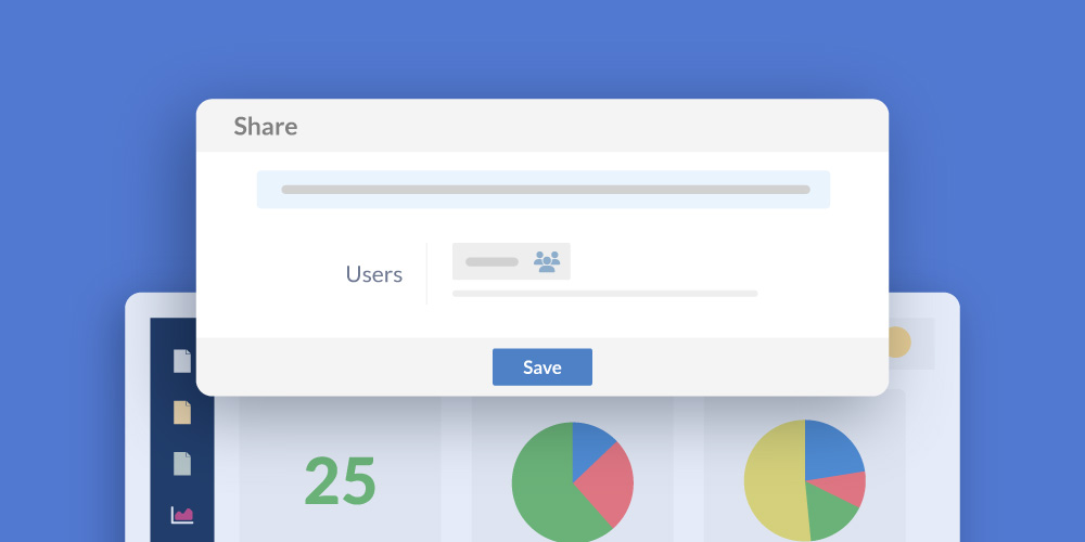 Share dashboards with customers