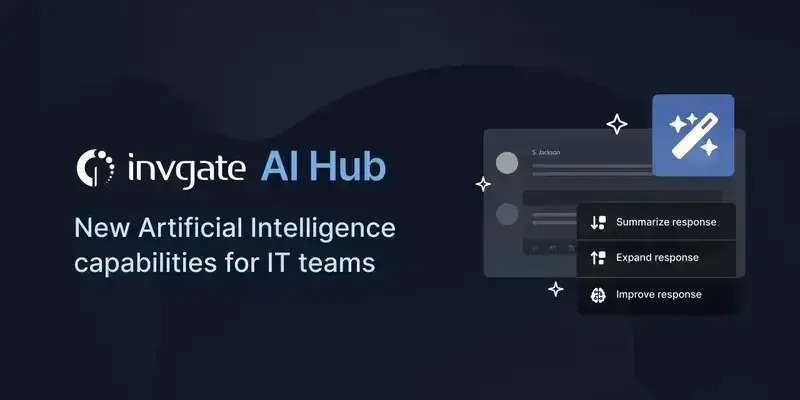 InvGate AI Hub: New Artificial Intelligence Capabilities For IT Teams